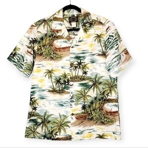 Hawaiian Reserve Collection Cotton Hawaiian Shirt